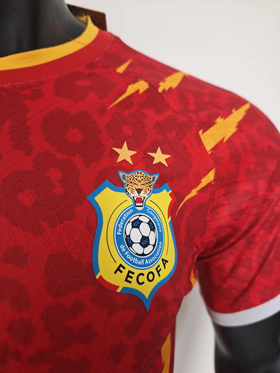 Camisa terceira - Congo 2026 - versão jogador - S a 2XL
