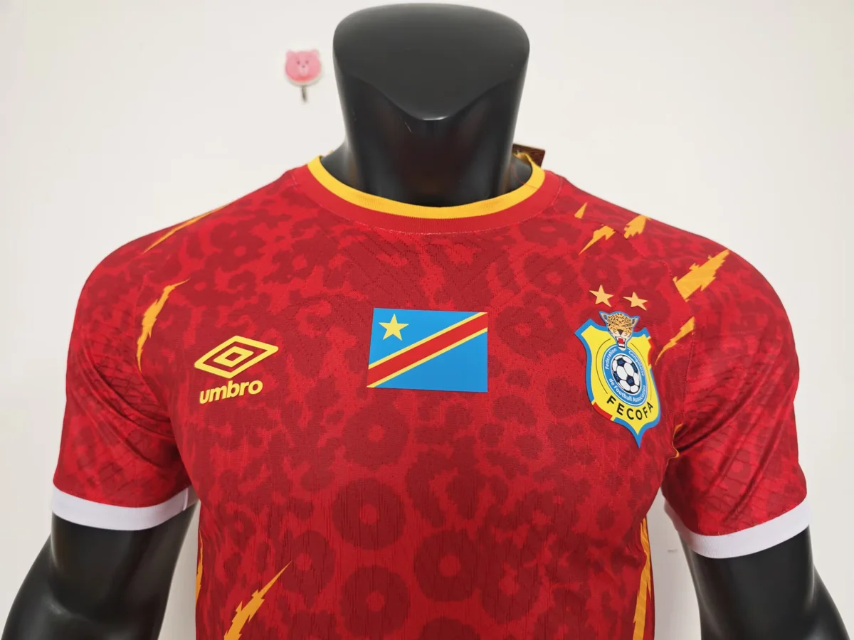 Camisa terceira - Congo 2026 - versão jogador - S a 2XL