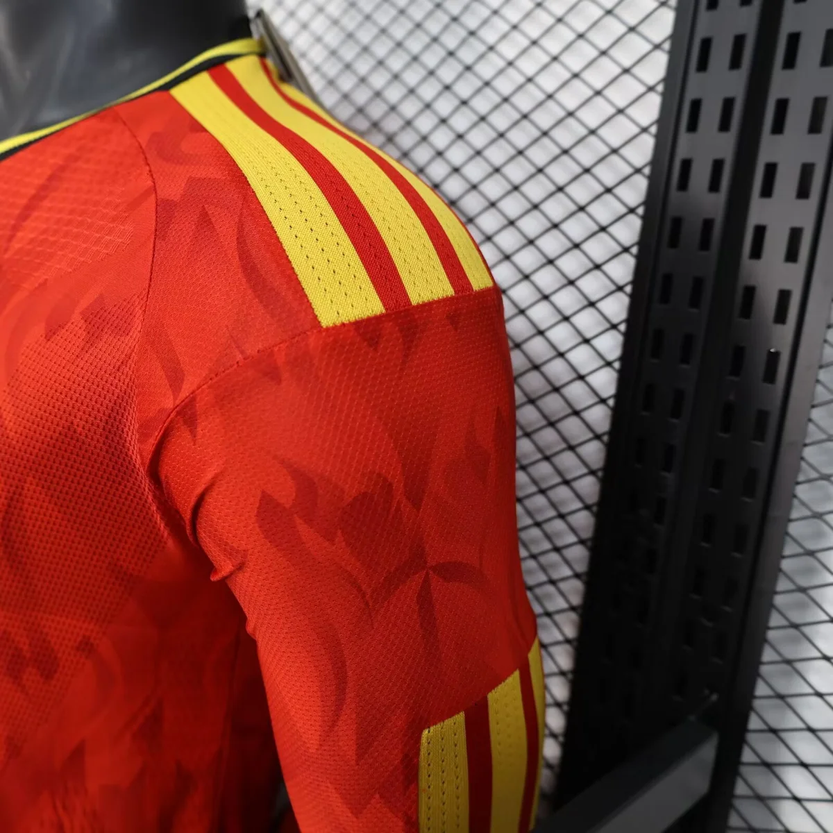Camisa titular - Bélgica 2026 (manga longa) - versão jogador