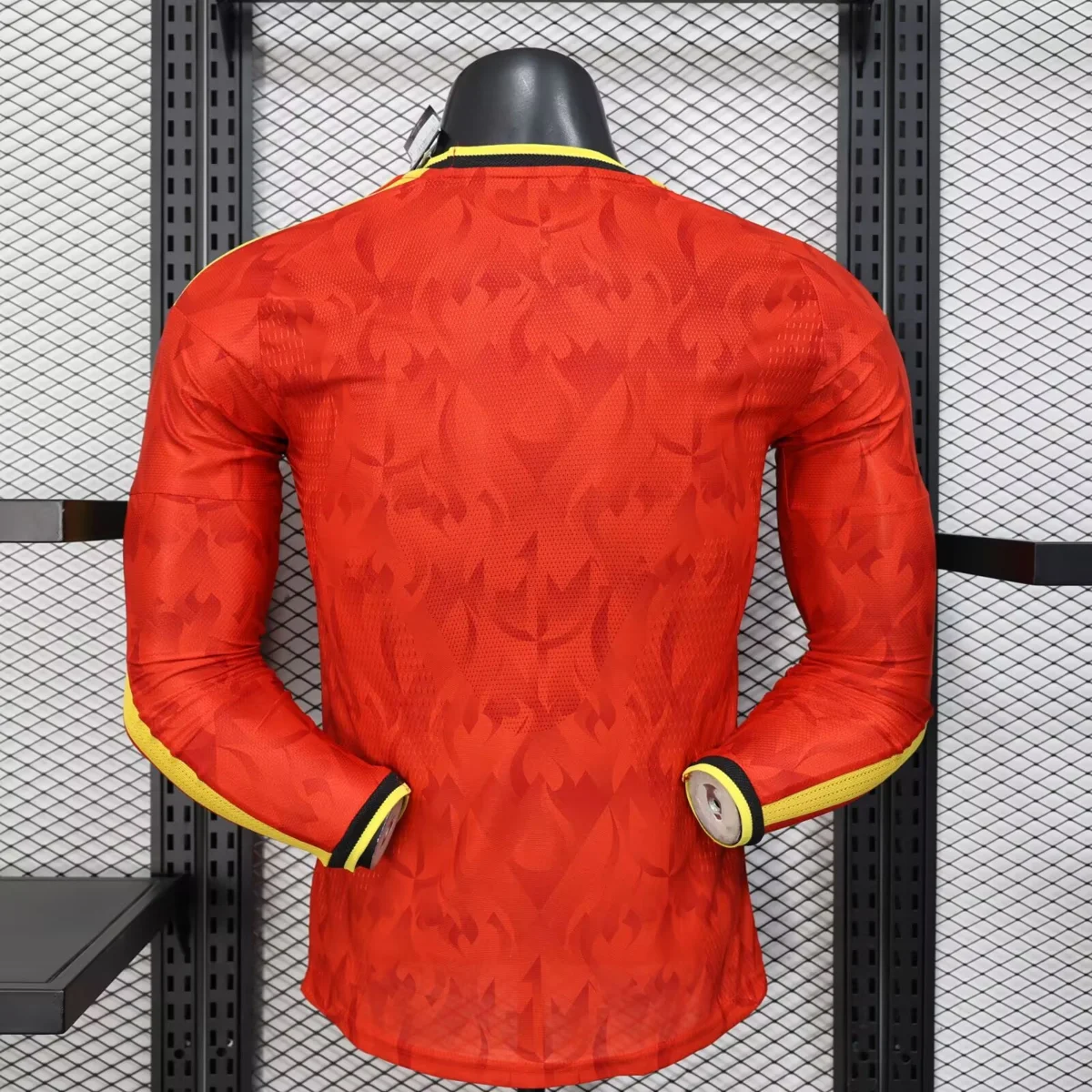 Camisa titular - Bélgica 2026 (manga longa) - versão jogador