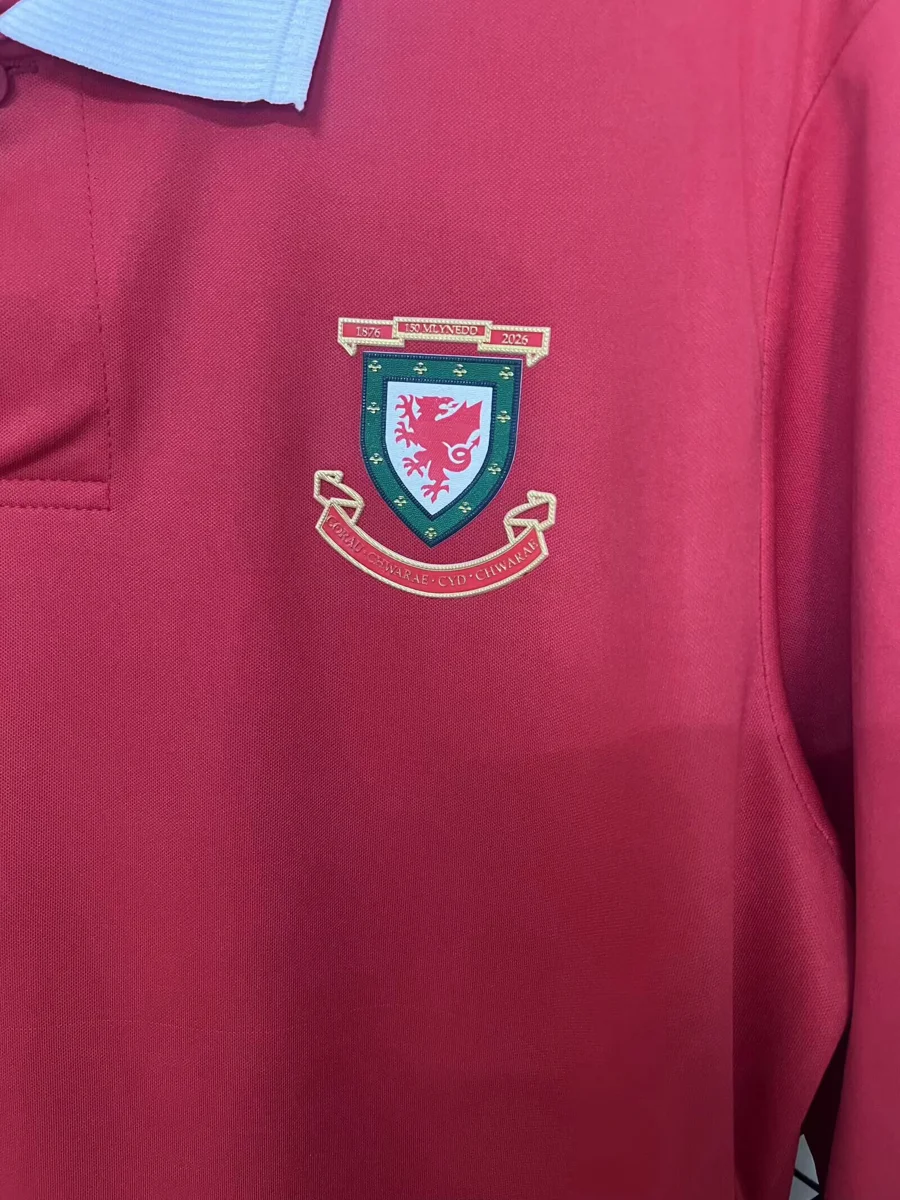 Camisa - País de Gales 2026 (manga longa)
