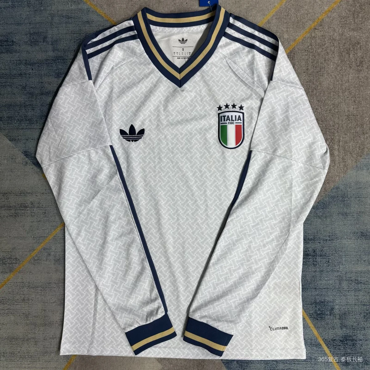 Camisa reserva - Itália 2026 (manga longa, copa do mundo)