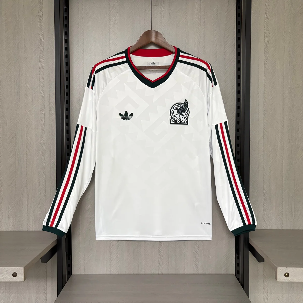 Camisa reserva - México 2026 (manga longa, copa do mundo)
