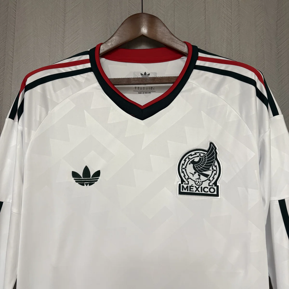 Camisa reserva - México 2026 (manga longa, copa do mundo)
