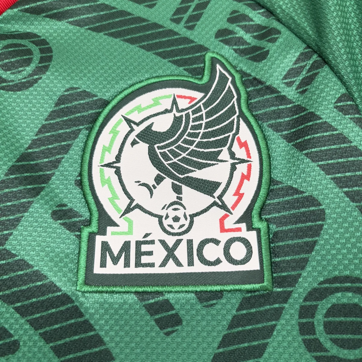Camisa titular - México 2026 (manga longa, copa do mundo)