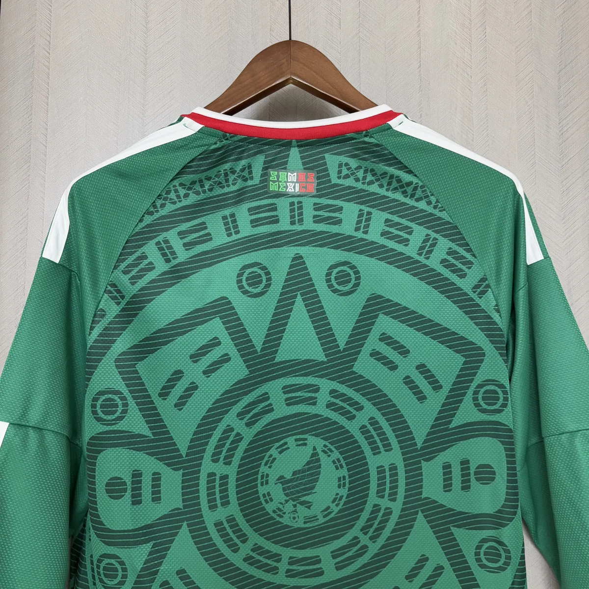 Camisa titular - México 2026 (manga longa, copa do mundo)