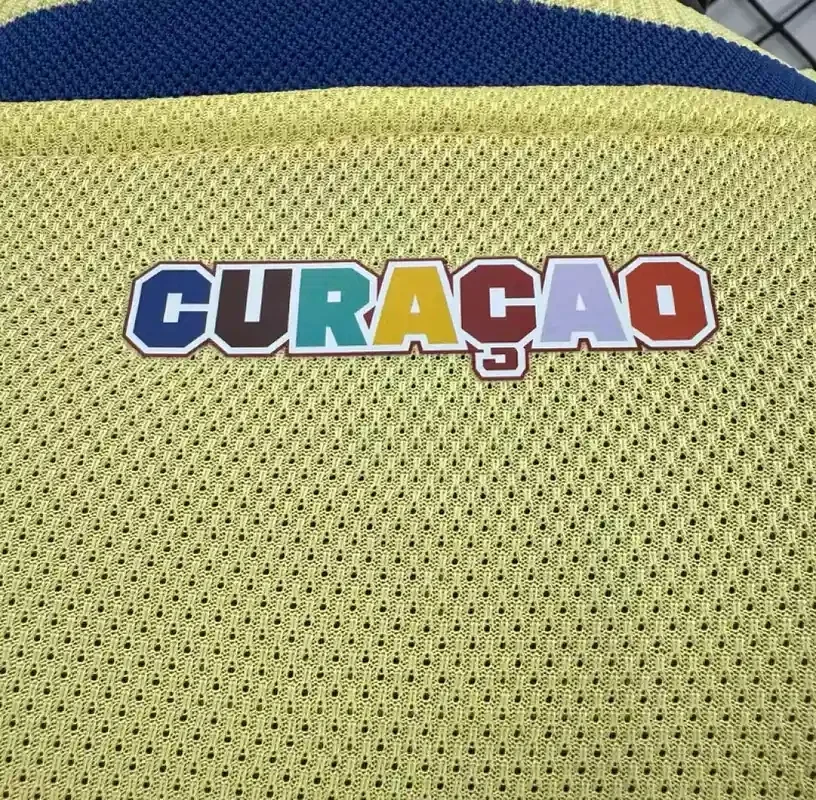 Camisa reserva - Curaçao 2026 (copa do mundo) - versão jogador