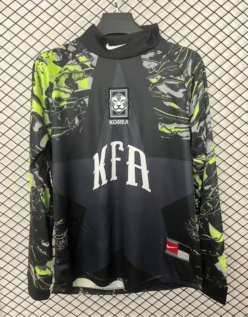 Camisa de goleiro - Coreia do Sul 2025/26 (manga longa) - S a 2XL