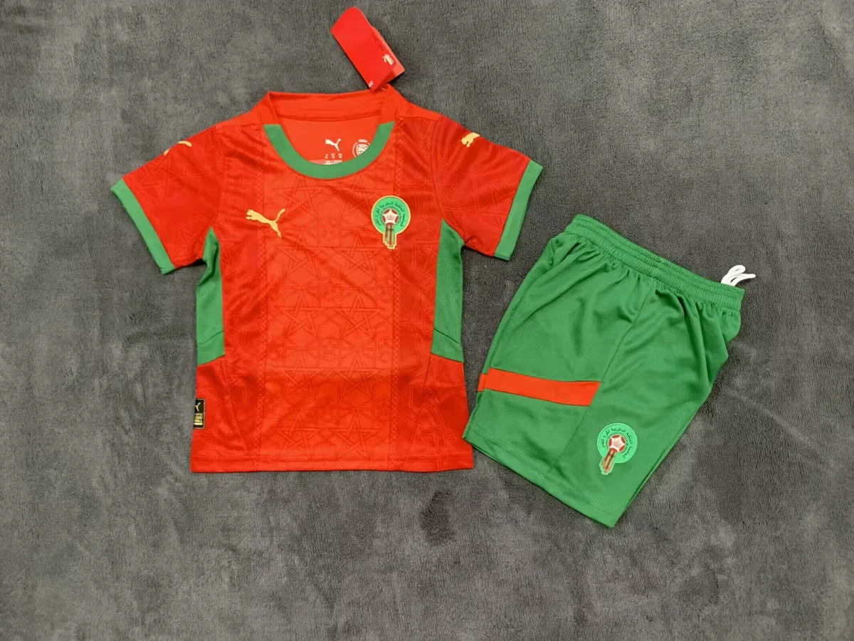 Camisa titular - Marrocos 2025/26 - infantil