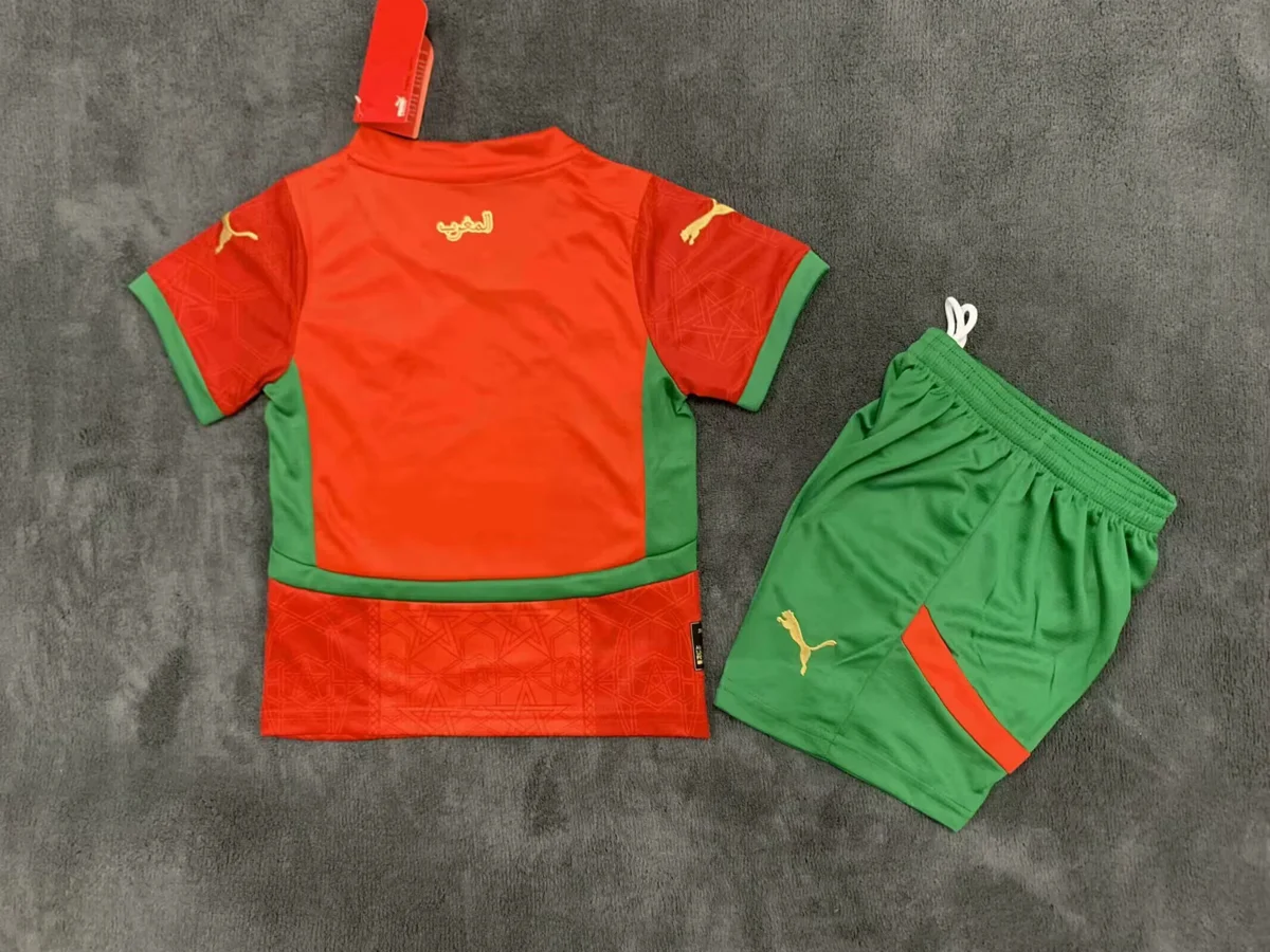 Camisa titular - Marrocos 2025/26 - infantil
