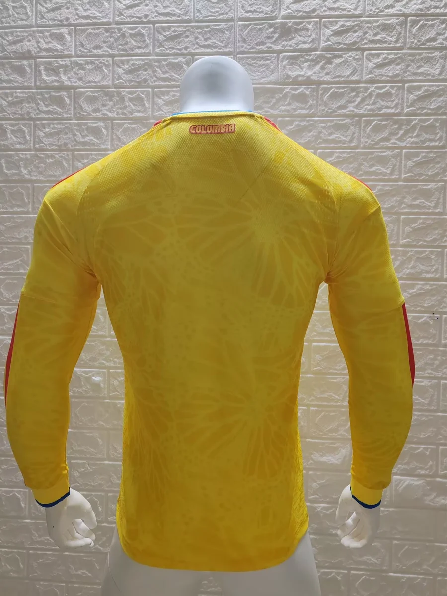 Camisa titular - Colômbia (manga longa) - S a 3XL