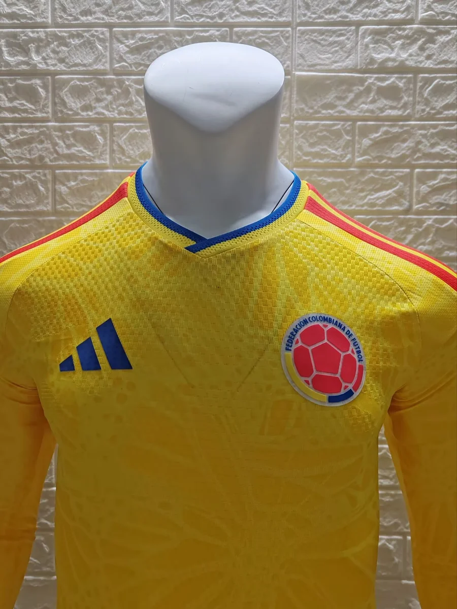 Camisa titular - Colômbia (manga longa) - S a 3XL