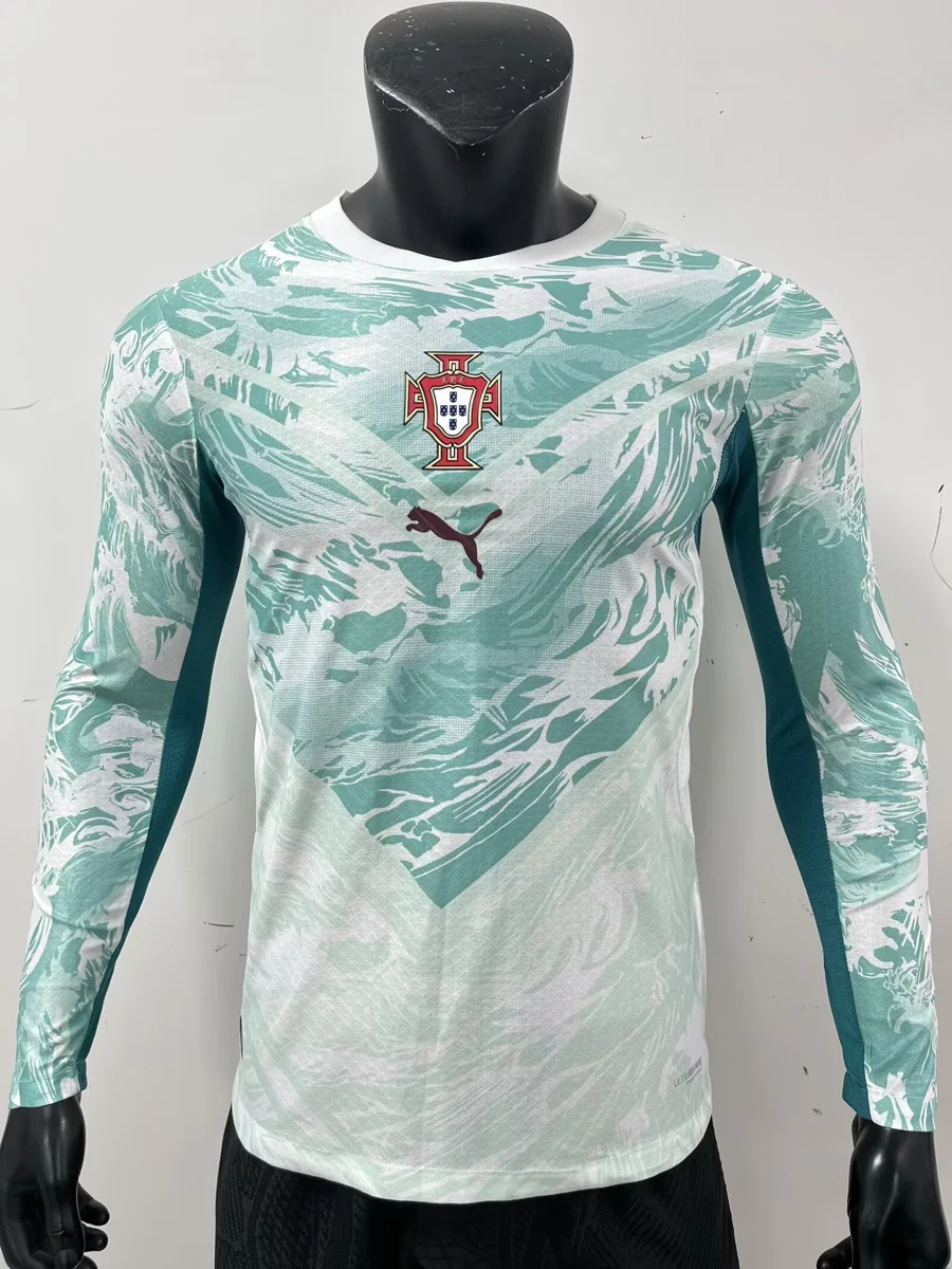 Camisa reserva - Portugal 2026/27 (manga longa) - versão jogador - S a 2XL