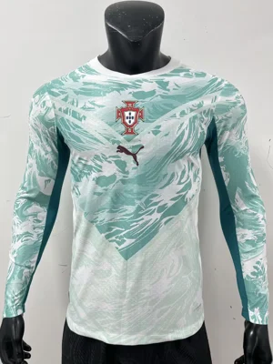 Camisa reserva - Portugal 2026/27 (manga longa) - versão jogador - S a 2XL