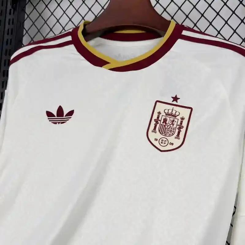 Camisa reserva - Espanha 2026/27 (manga longa) - S a 4XL