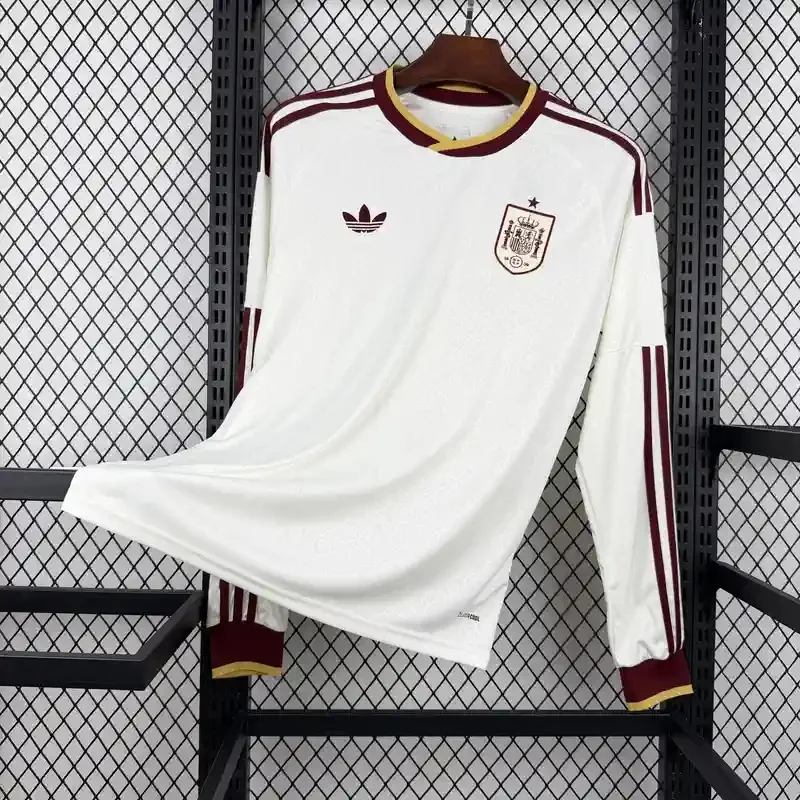 Camisa reserva - Espanha 2026/27 (manga longa) - S a 4XL