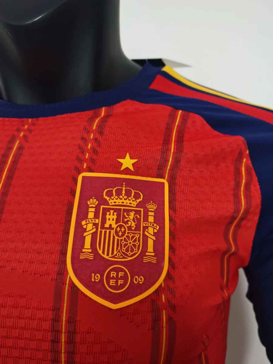 Camisa titular - Espanha 2026/27 (manga longa) - S a 3XL