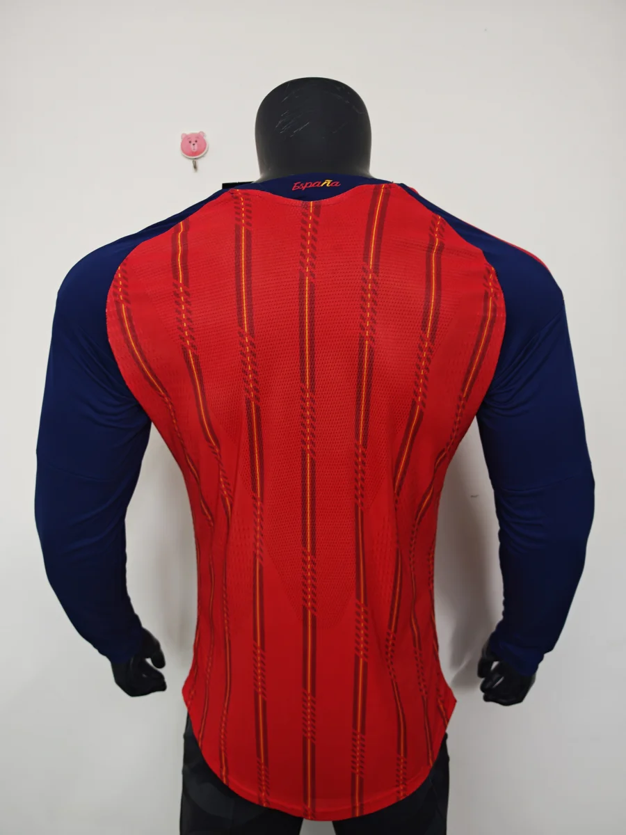 Camisa titular - Espanha 2026/27 (manga longa) - S a 3XL