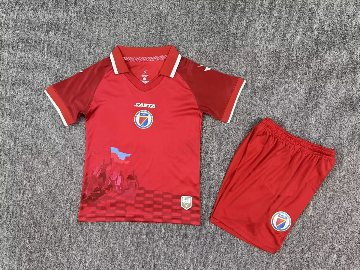 Camisa terceira - Haiti - infantil