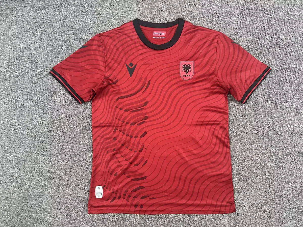 Camisa titular - Albânia - S a 4XL