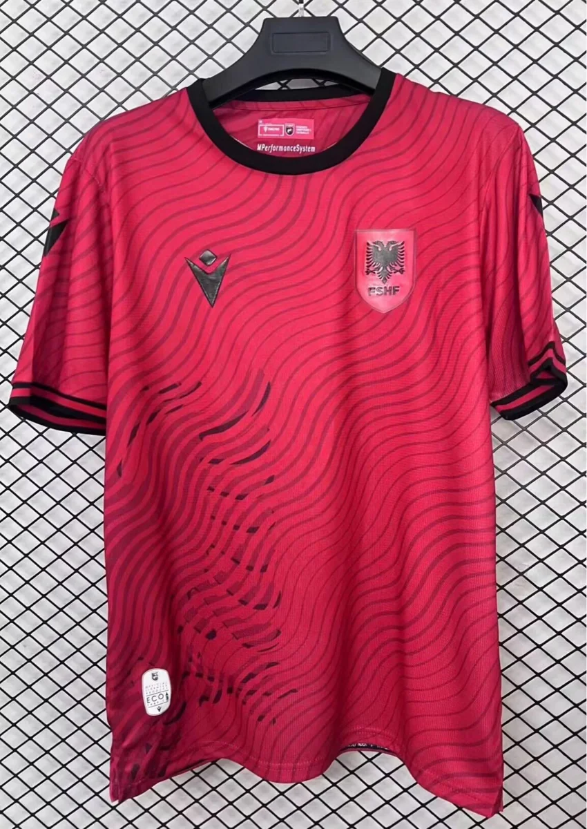 Camisa titular - Albânia - S a 4XL