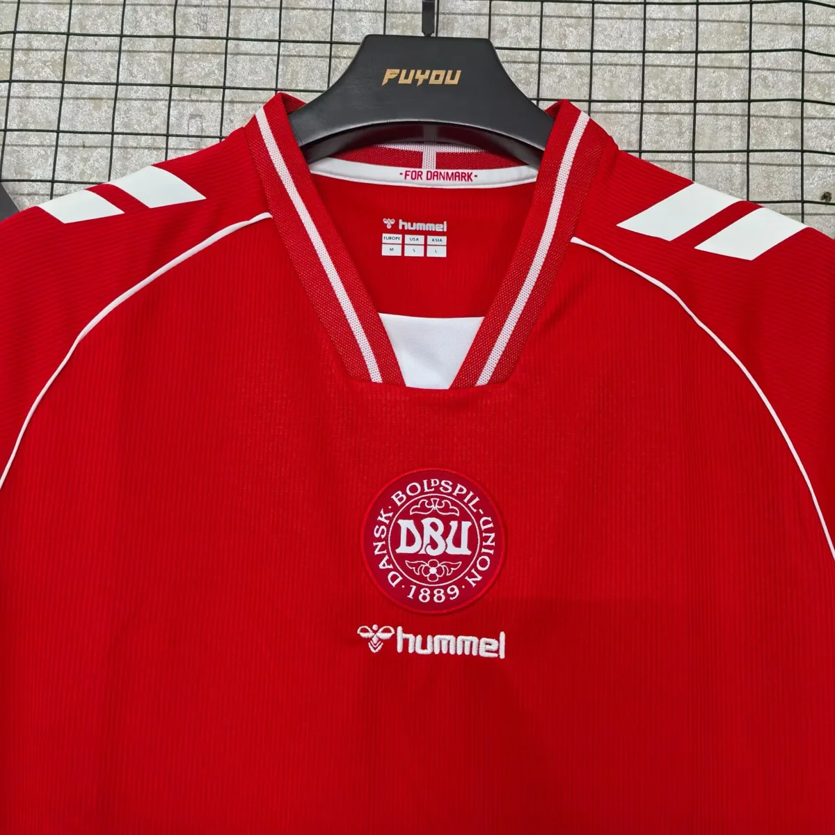 Camisa titular - Dinamarca - S a 4XL