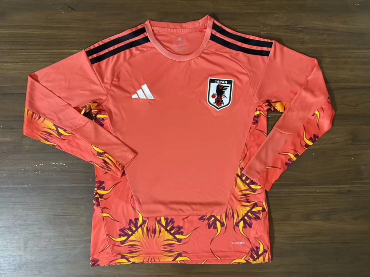 Camisa de goleiro - Japão (manga longa) - S a 4XL