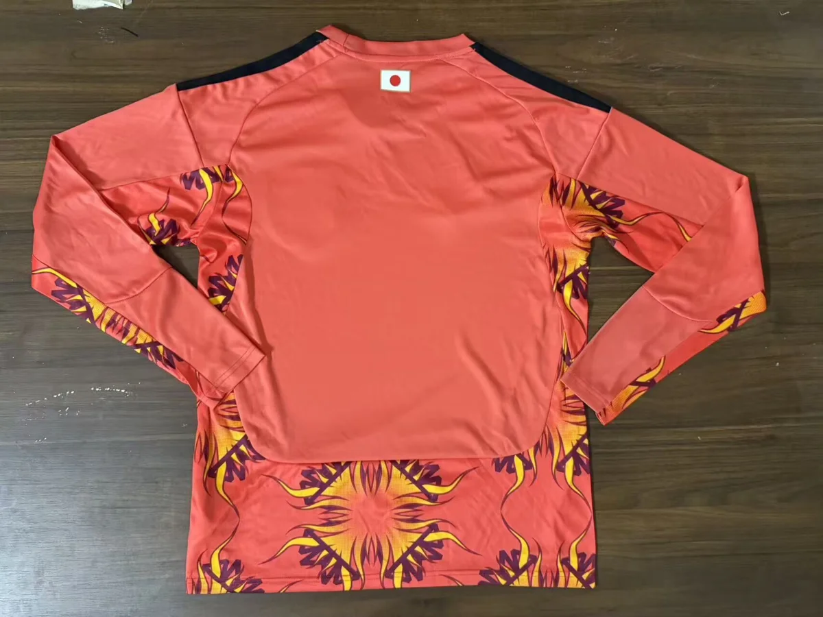 Camisa de goleiro - Japão (manga longa) - S a 4XL