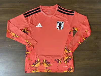 Camisa de goleiro - Japão (manga longa) - S a 4XL