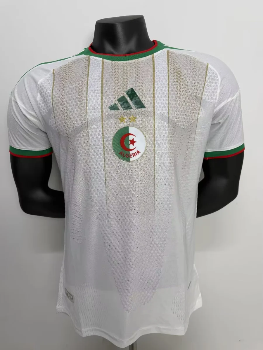 Camisa reserva - Argélia (manga longa) - versão jogador - S a 3XL