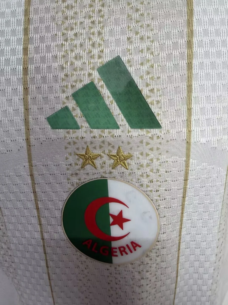 Camisa reserva - Argélia (manga longa) - versão jogador - S a 3XL