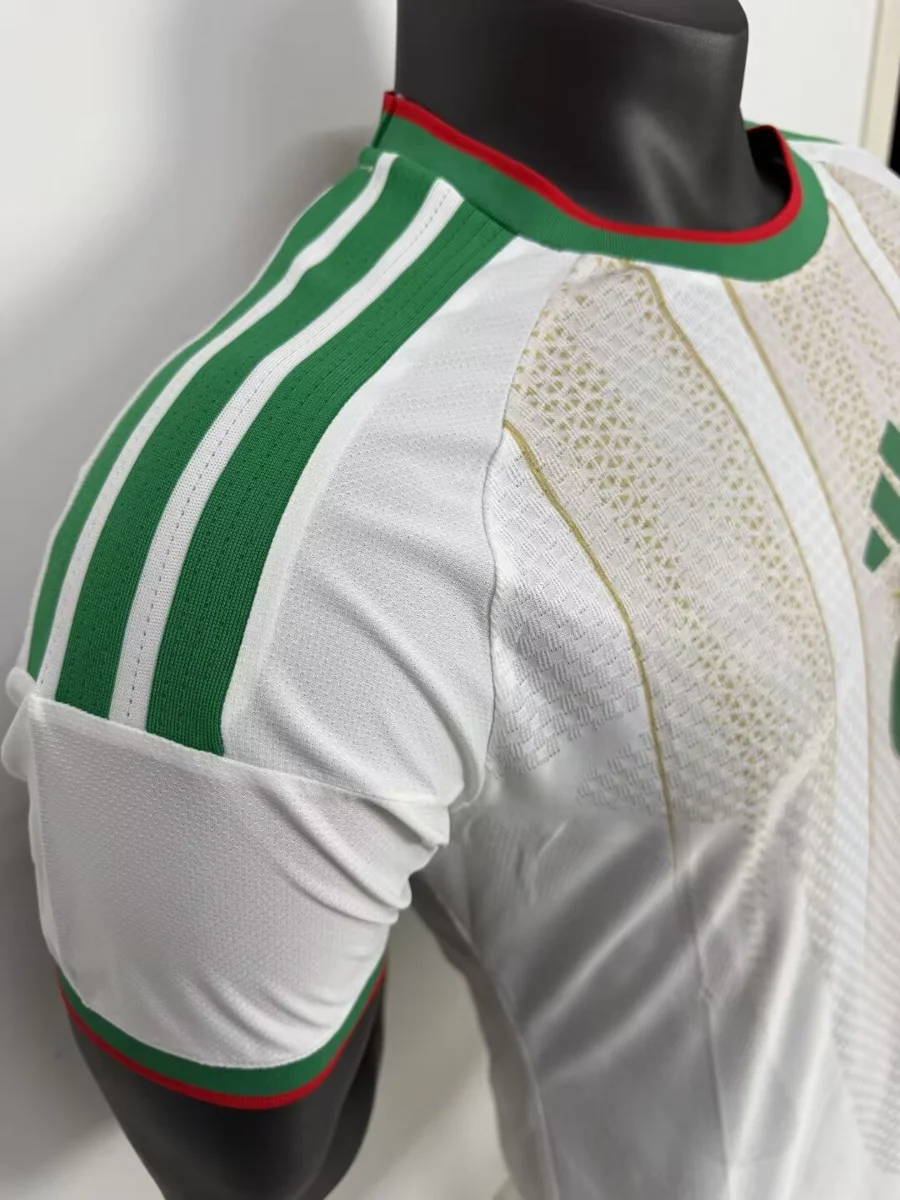 Camisa reserva - Argélia (manga longa) - versão jogador - S a 3XL