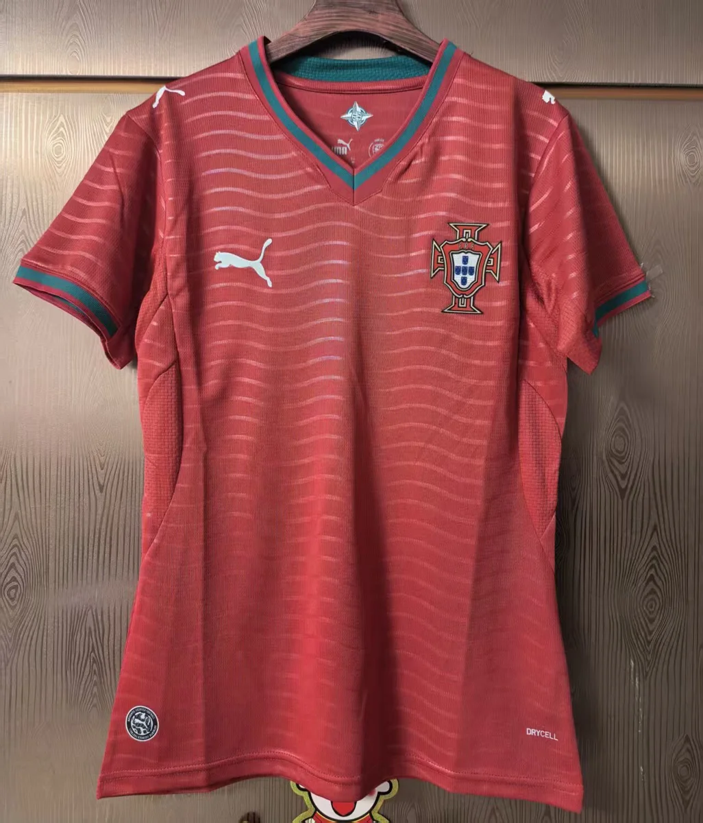 Camisa titular - Portugal - feminina - S a XXL