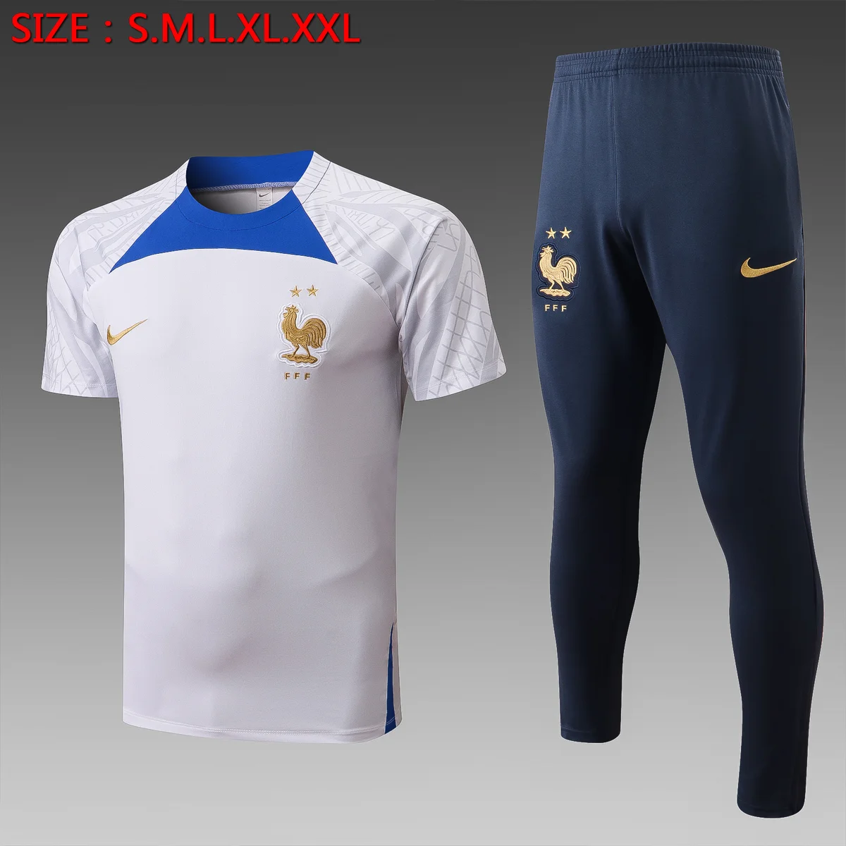 Camisa conjunto - França (manga curta)