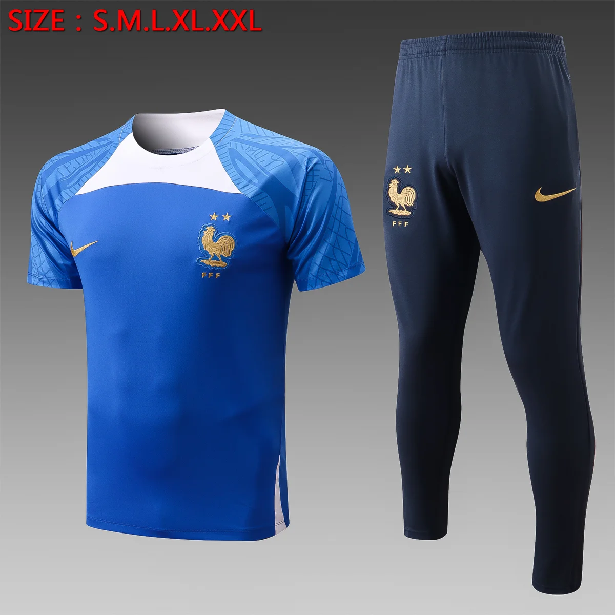 Camisa conjunto - França (manga curta)
