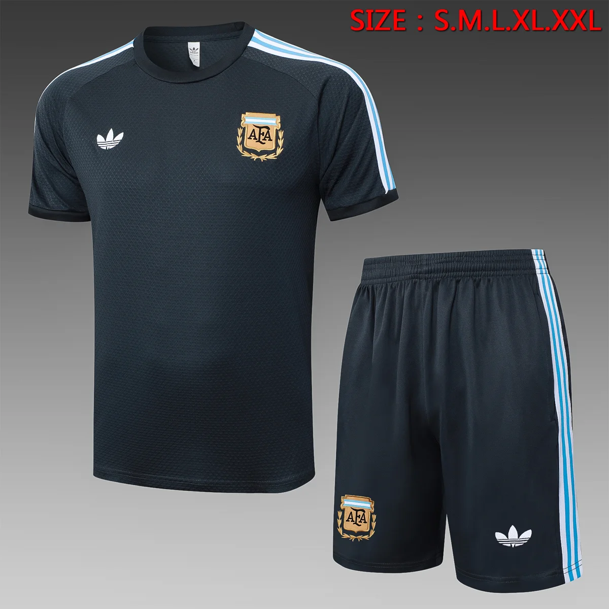 Camisa - Argentina (manga curta, retrô)
