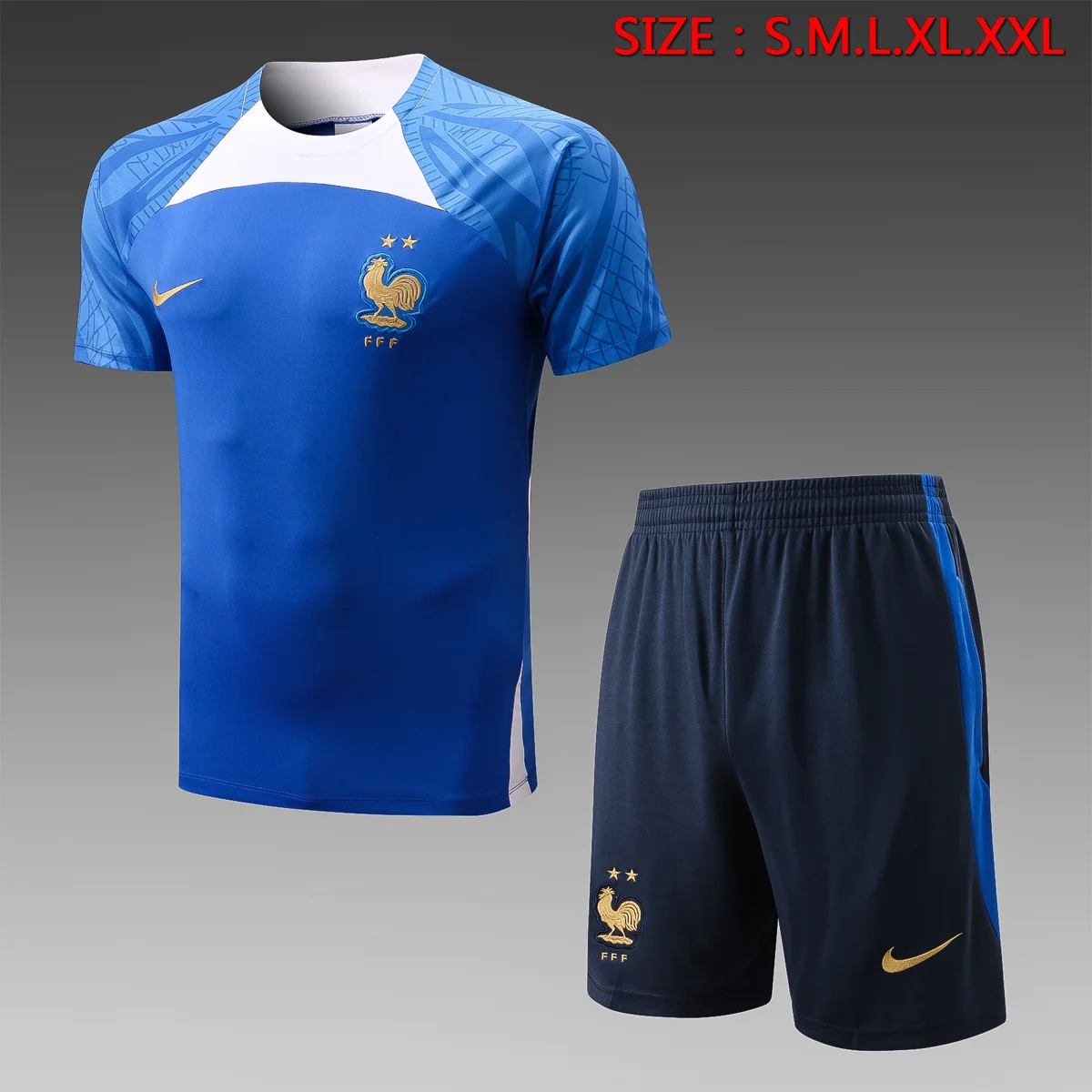 Camisa conjunto - França (manga curta)