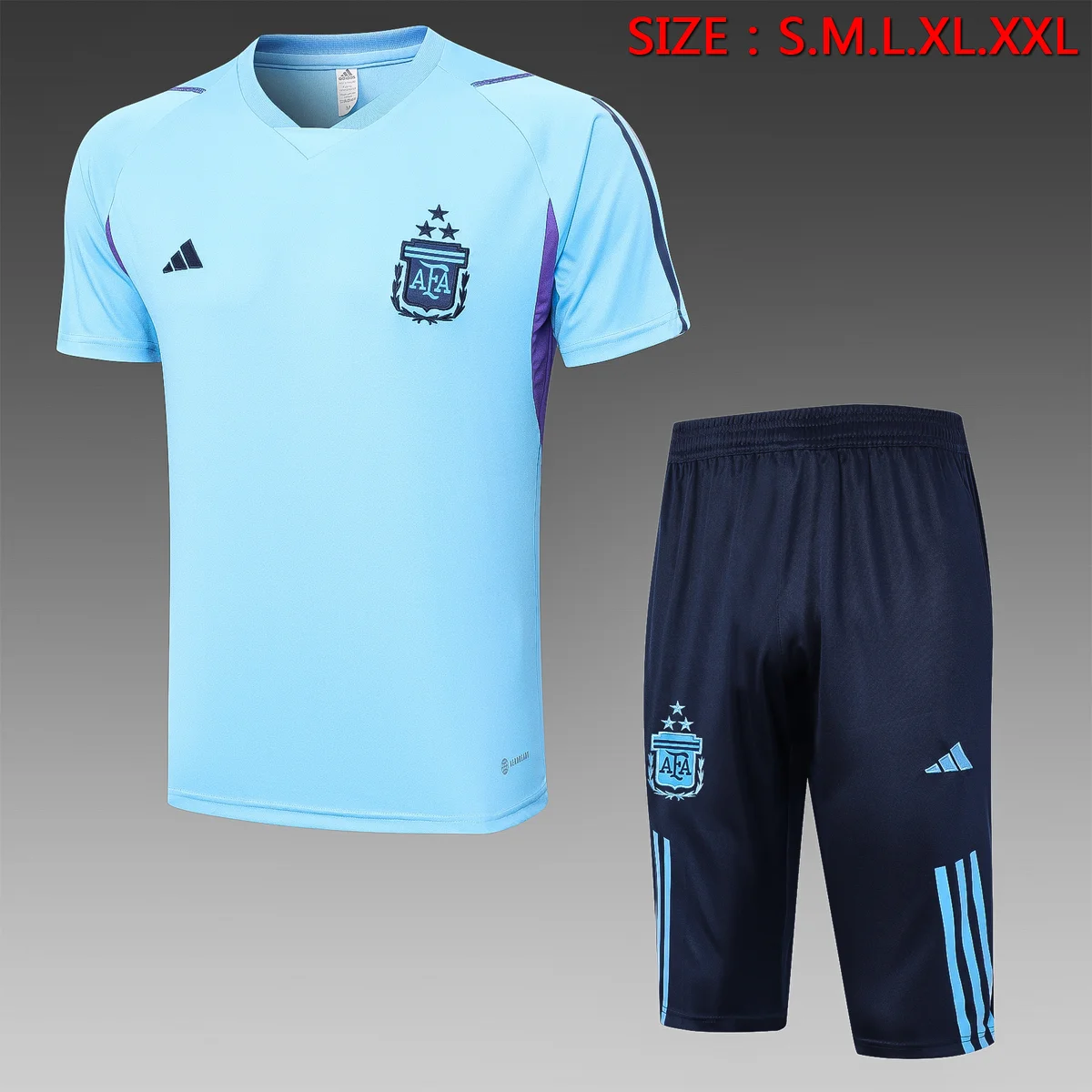 Camisa conjunto - Argentina (manga curta)