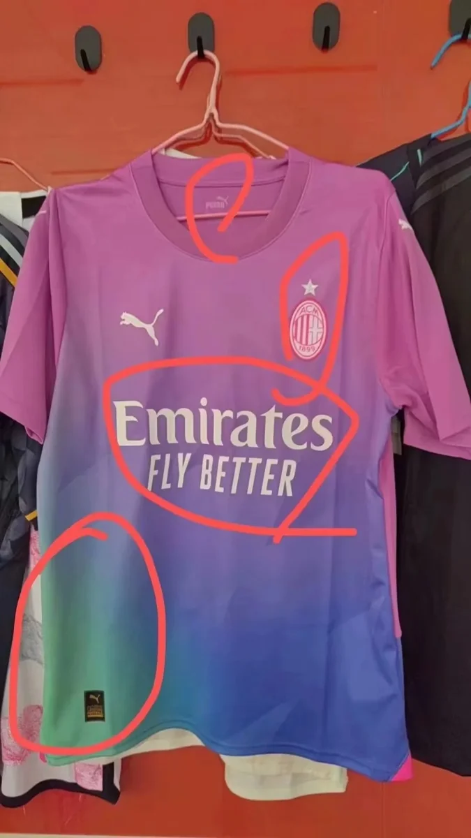 Camisa terceira - AC Milan - S a 2XL