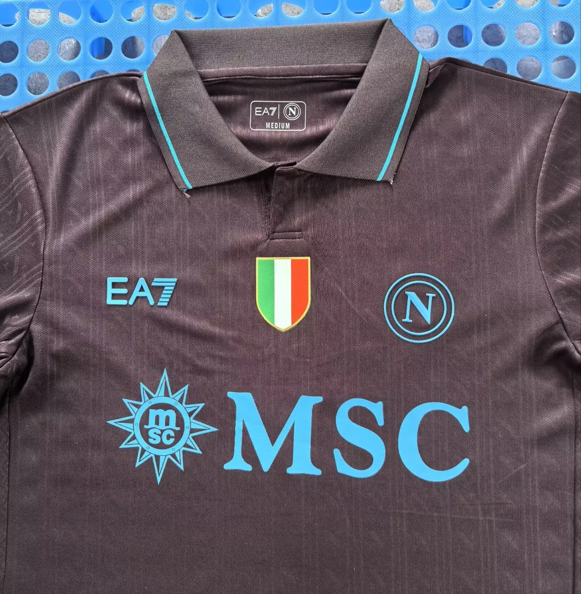 Camisa terceira - Napoli - S a 4XL