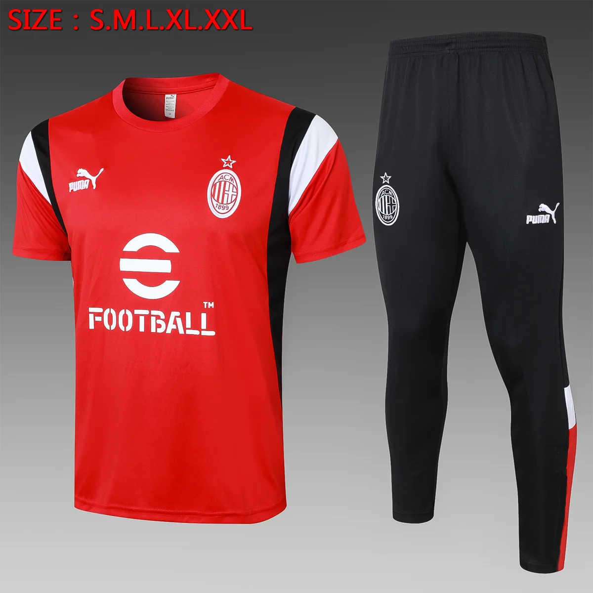 Camisa conjunto - AC Milan (manga curta)