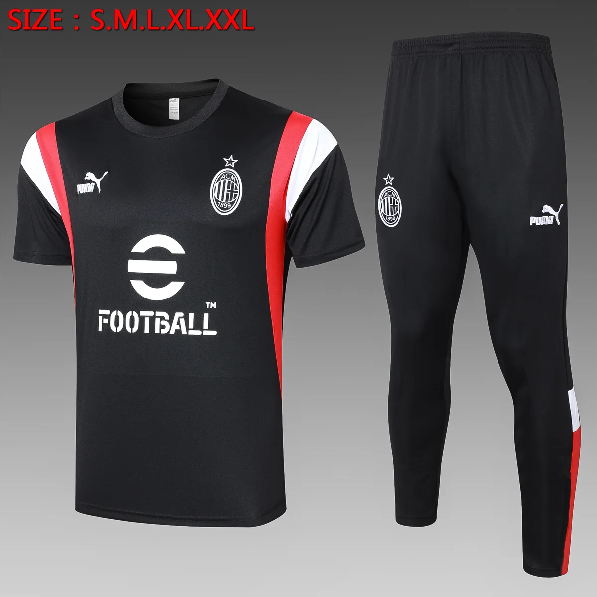Camisa conjunto - AC Milan (manga curta)