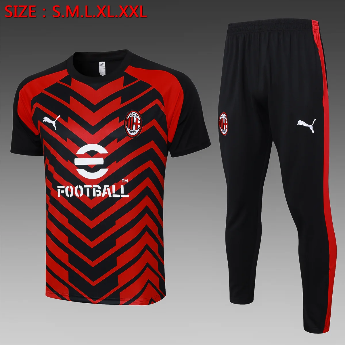 Camisa conjunto - AC Milan (manga curta)