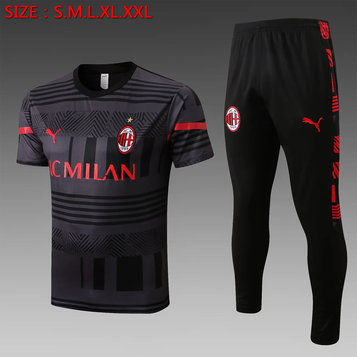 Camisa conjunto - AC Milan (manga curta)