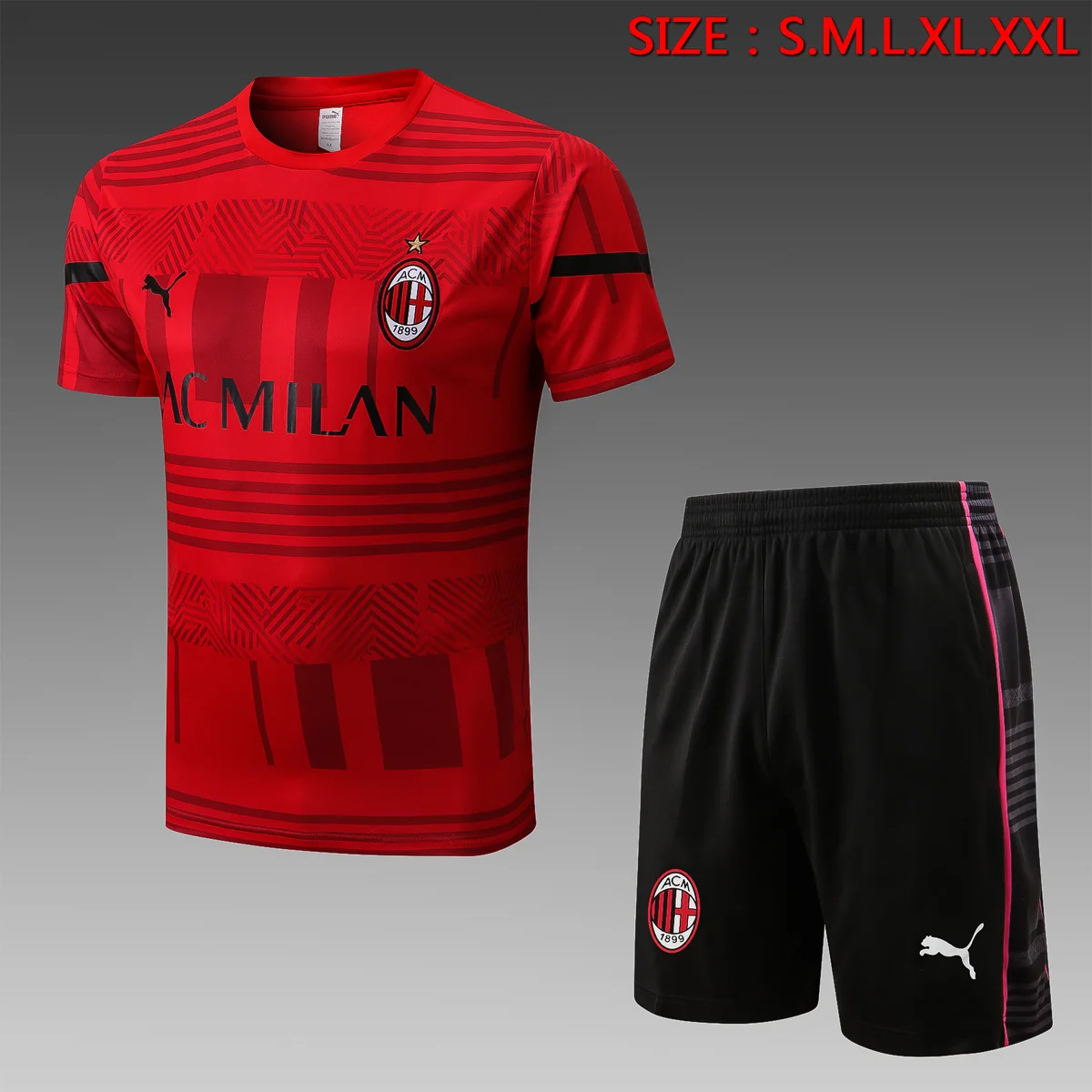 Camisa conjunto - AC Milan (manga curta)