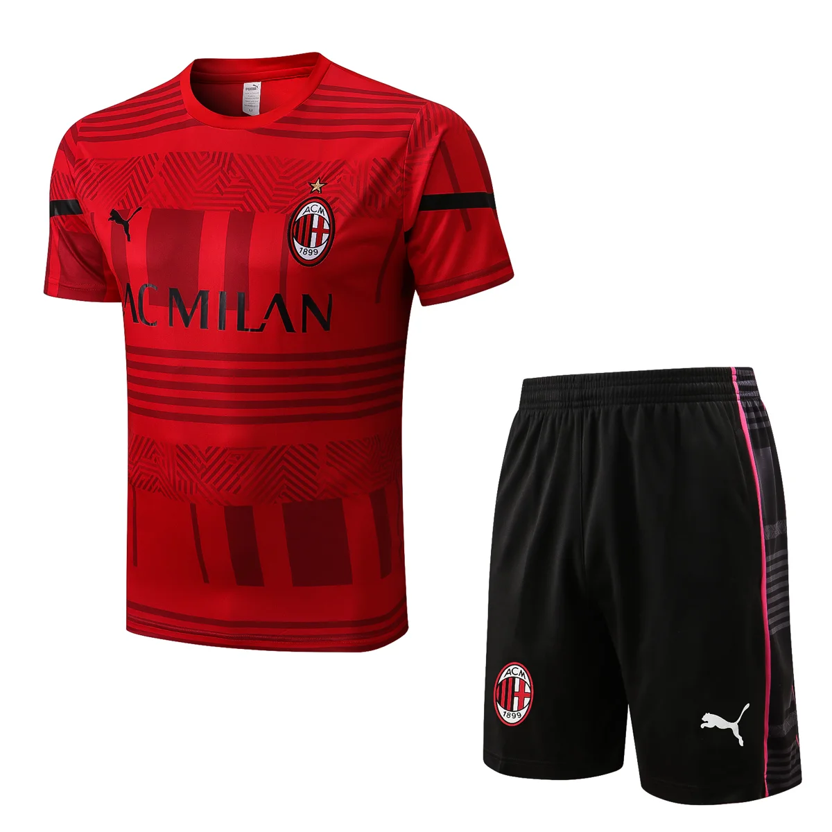 Camisa conjunto - AC Milan (manga curta)