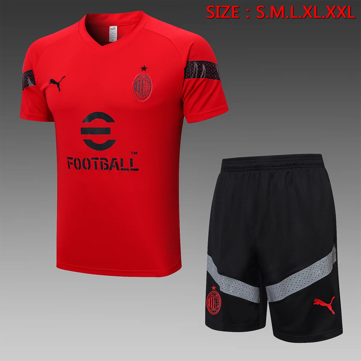 Camisa conjunto - AC Milan (manga curta)
