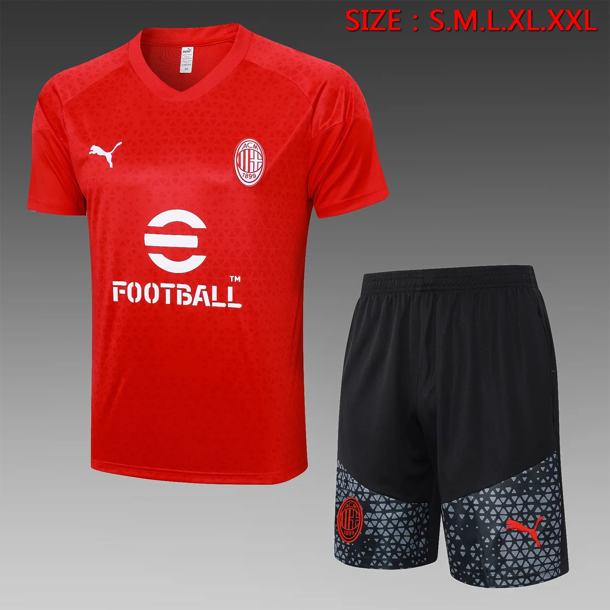 Camisa conjunto - AC Milan (manga curta)